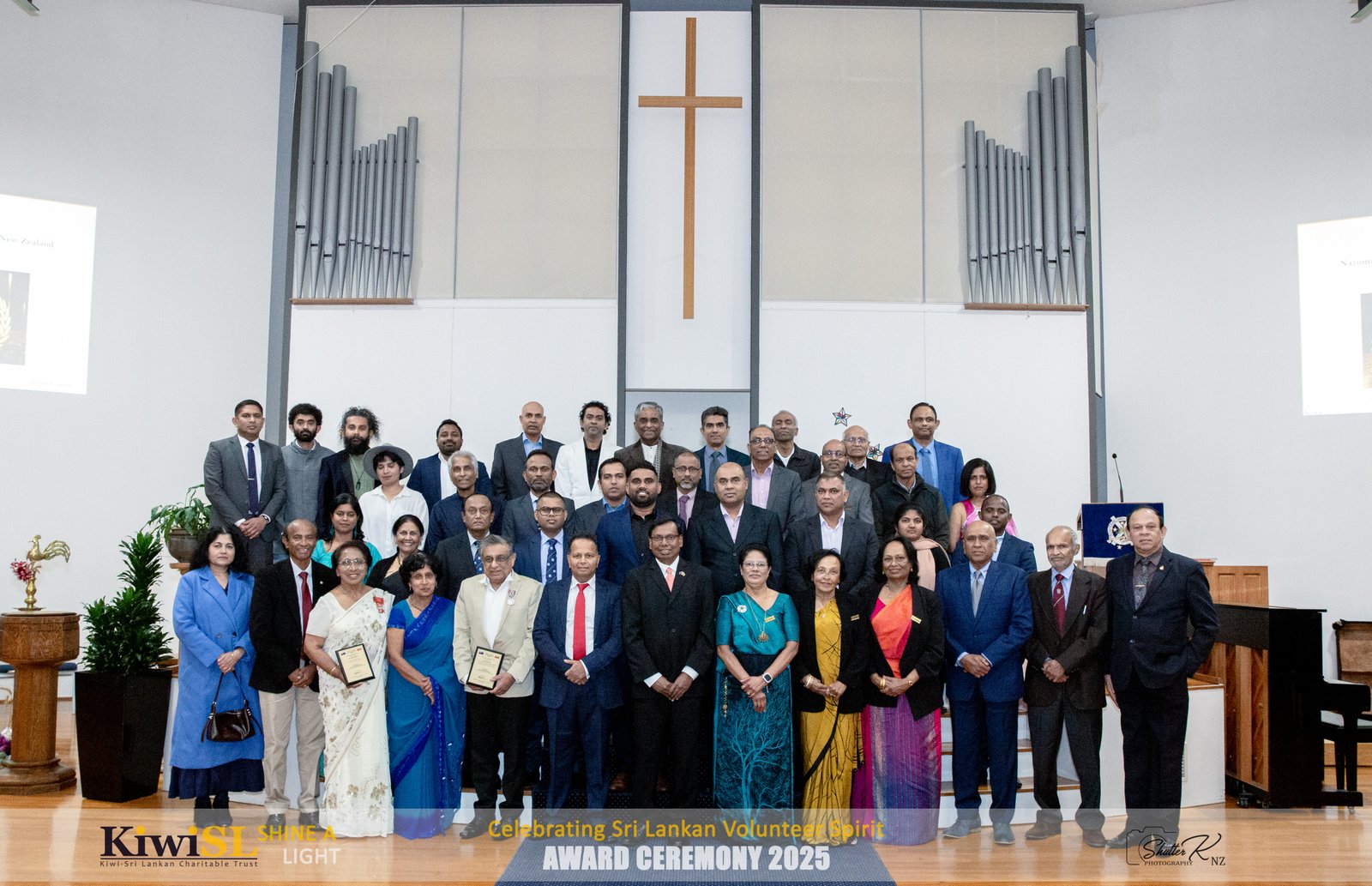 Award winners with Organizers and cheif guest